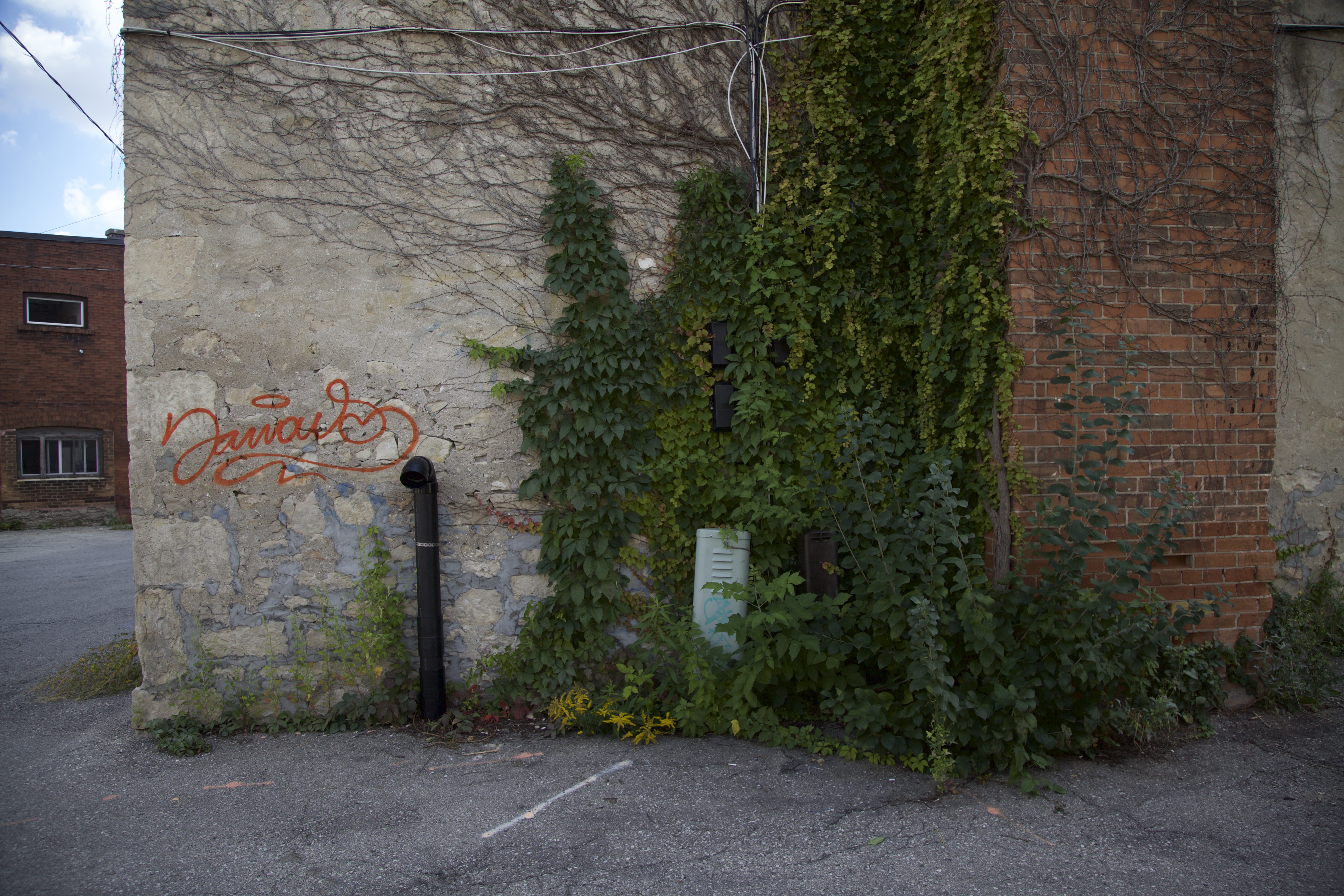 02 Douglas Street Alleyway - Installation photo 4 - Sounding the City 003 - Guelph 2018